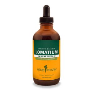 Extracto líquido de Lomatium Herb Pharm 4 onzas apoyo inmunológico