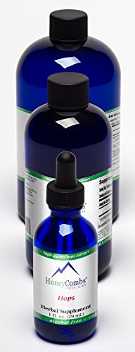 Version 1.0.0 extracto líquido de lúpulo 8 oz botella suplemento natural