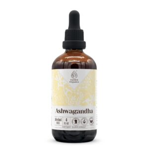 Version 1.0.0 Extracto líquido natural de Ashwagandha Garden Organics botella 120ml