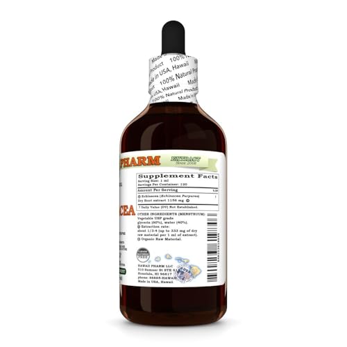 Version 1.0.0 Extracto líquido natural de raíz de echinacea orgánico