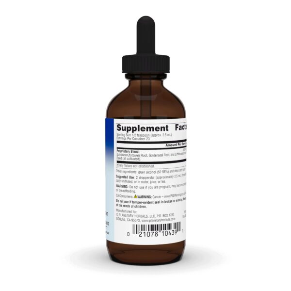 Version 1.0.0 Extracto líquido herbáceo Planetary Herbals Echinacea Goldenseal