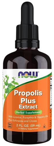 Version 1.0.0 Extracto líquido Propolis Plus NOW Foods 2 onzas