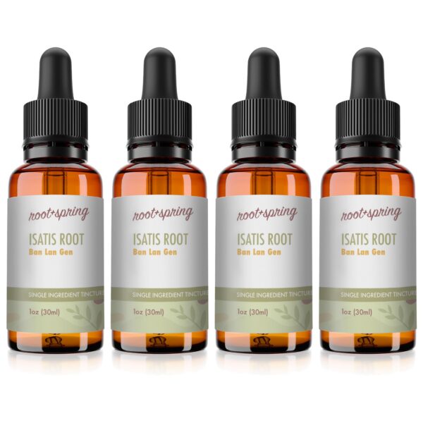 Extracto líquido raíz de isatis ban lan gen suplemento tcm 1 oz