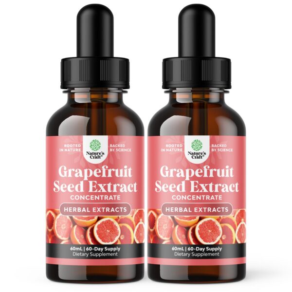 Extracto líquido semilla pomelo Natures Craft botella