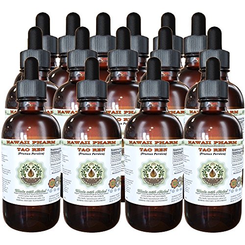 Extracto líquido sin alcohol de Tao Ren durazno 60 oz Hawaii Pharm