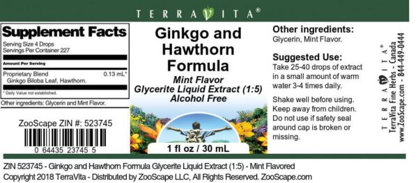 Extracto líquido sin rellenos Terravita 1 oz