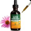 Extracto líquido Super Echinacea Herb Pharm para sistema inmune