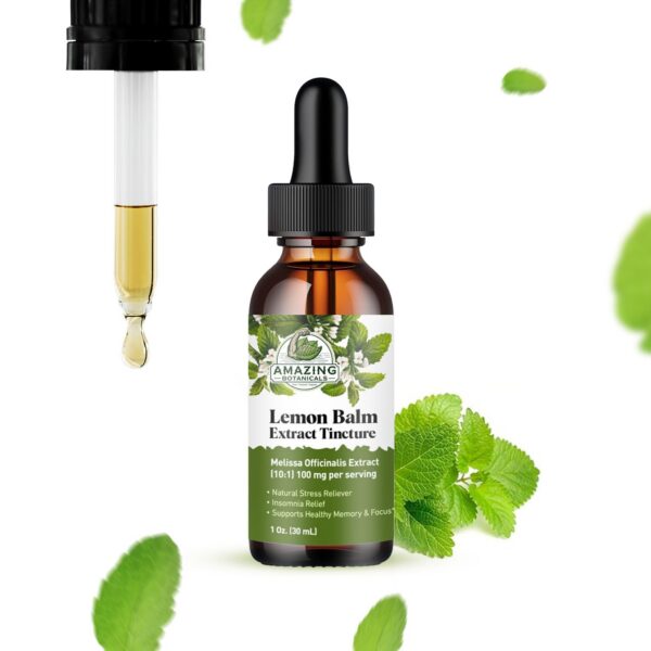 Extracto líquido toronjil Melissa officinalis para calma y sueño