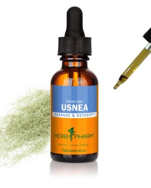 Extracto líquido de Usnea Herb Pharm para desintoxicación natural