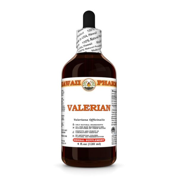 Extracto líquido de valeriana natural Hawaii Pharm para dormir