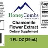 Version 1.0.0 Extracto de manzanilla natural HoneyCombs envase lateral