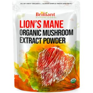 Version 1.0.0 Extracto de Melena de León Ellie's Best en empaque