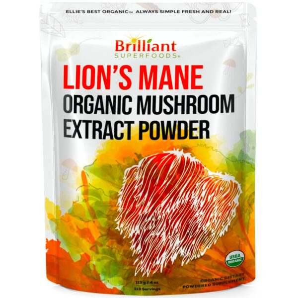 Extracto de Melena de León Ellie's Best en empaque