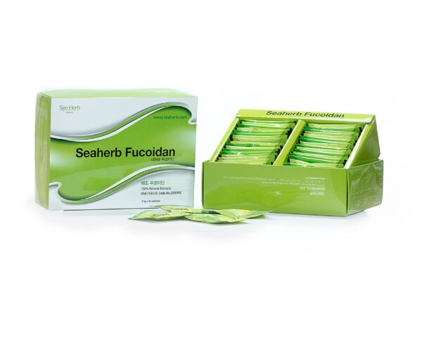 Paquete de extracto natural de algas pardas Fucoidan SeaHerb