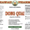 Version 1.0.0 Caja de extracto natural de Angelica sinensis Dong Quai Hawaii Pharm