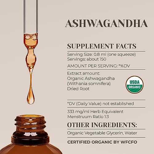Extracto natural certificado Ashwagandha 4 oz