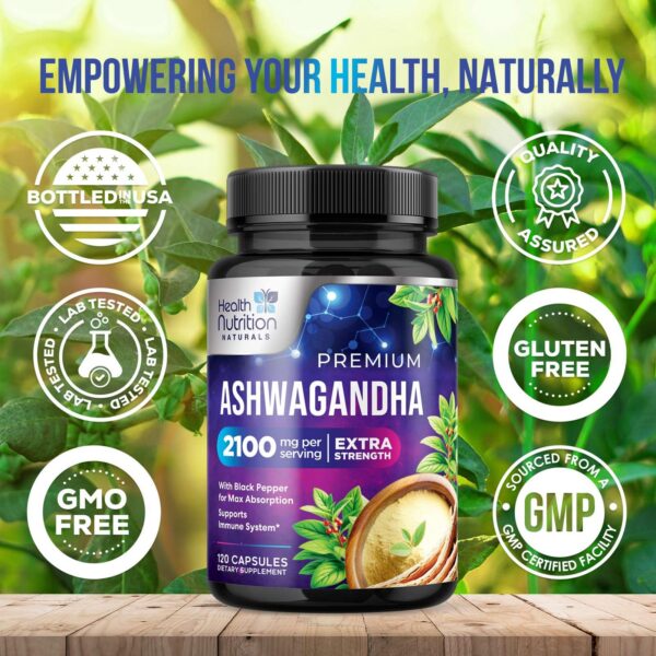 extracto natural de ashwagandha para enfoque y energía