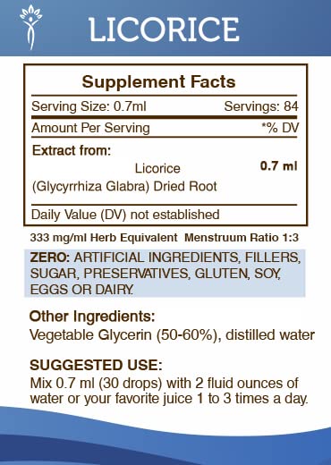 Extracto natural extracto regaliz Sin alcohol USA Secrets Tribe