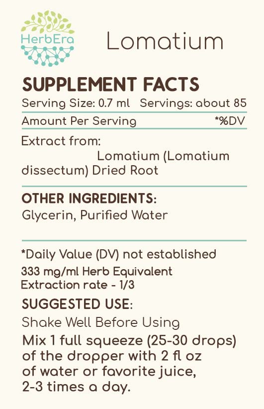 Extracto natural HerbEra Lomatium B60