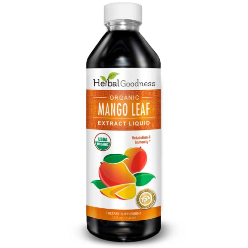 Extracto natural hoja de mango Herbal Goodness para metabolismo e inmunidad