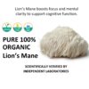 Version 1.0.0 Extracto natural de hongo melena de león Jetsu en polvo en envase
