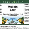 Extracto natural Mullein Leaf formato líquido 1 oz TerraVita