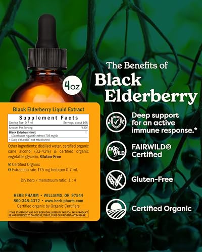 Extracto natural de saúco negro para apoyo del sistema inmunológico