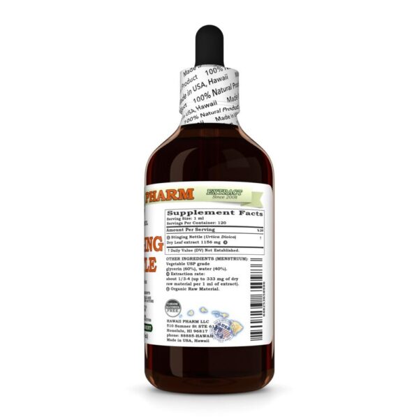 Extracto natural sin alcohol hoja ortiga Hawaii Pharm