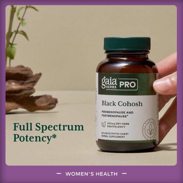Version 1.0.0 Extracto orgánico de raíz de cohosh negro Gaia Herbs