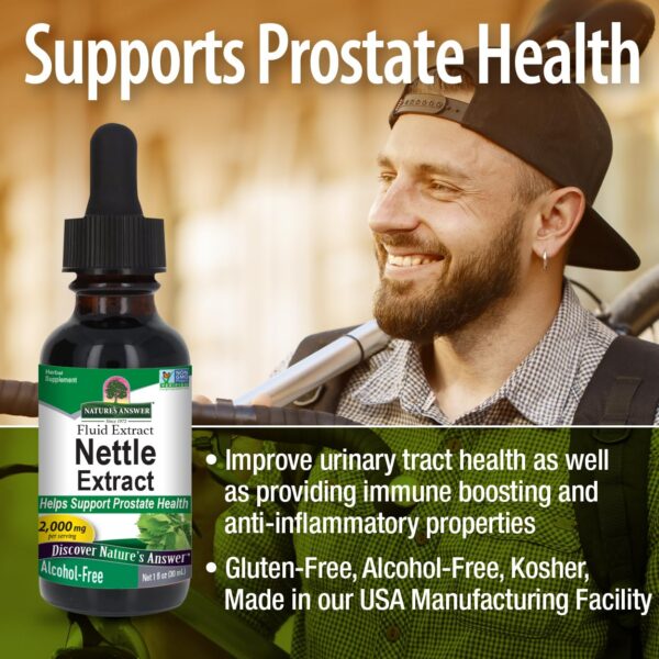 Version 1.0.0 Extracto ortiga retirado alcohol salud masculina