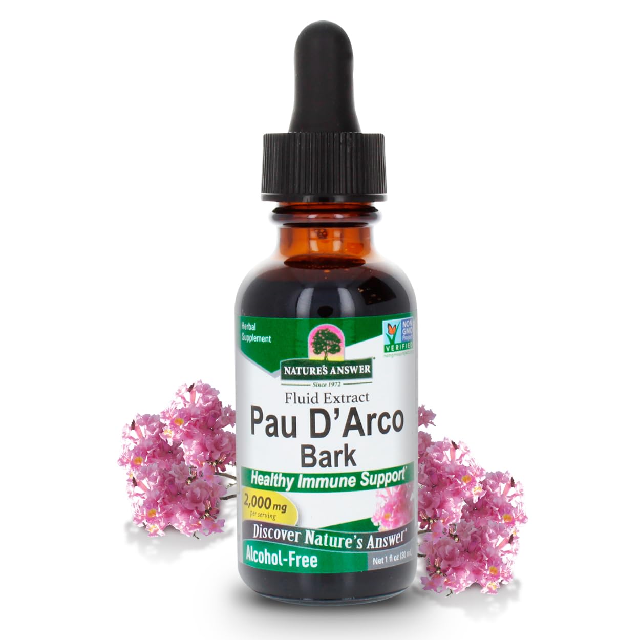 Pau D’Arco Bark, Alcohol-Free