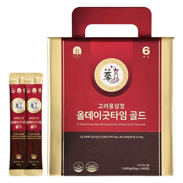Extracto PNBG de ginseng rojo coreano 6 años 100 paquetes