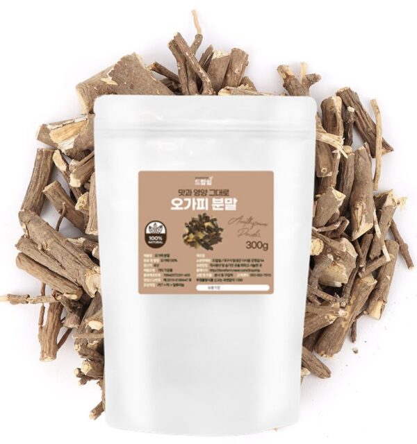 Extracto en polvo de raíz de eleuterococo siberiano orgánico 300g