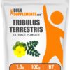 Extracto en polvo Tribulus Terrestris BulkSupplements paquete 100g