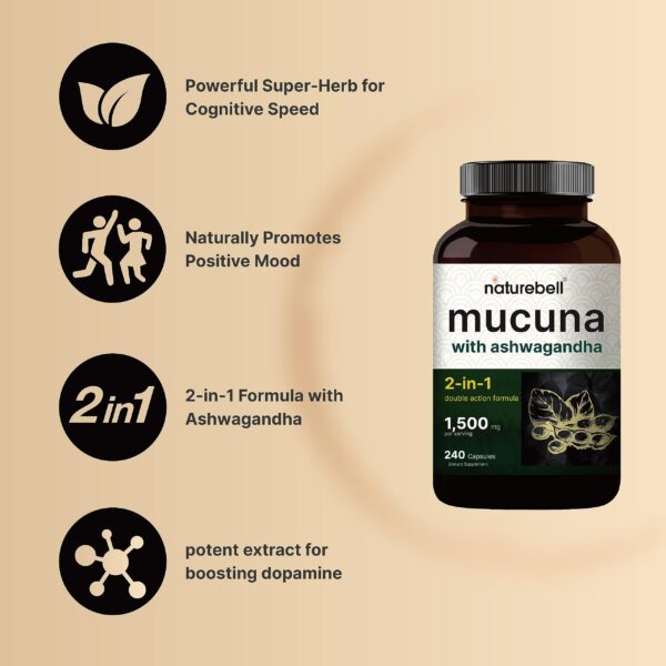 Extracto potente de semilla Mucuna Pruriens