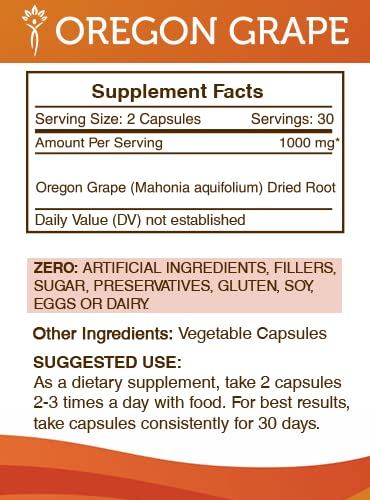 Version 1.0.0 Extracto potente de uva de oregón en cápsulas Secrets of the Tribe