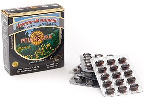 Extracto propóleo verde brasileño 300 mg cápsulas Polenectar