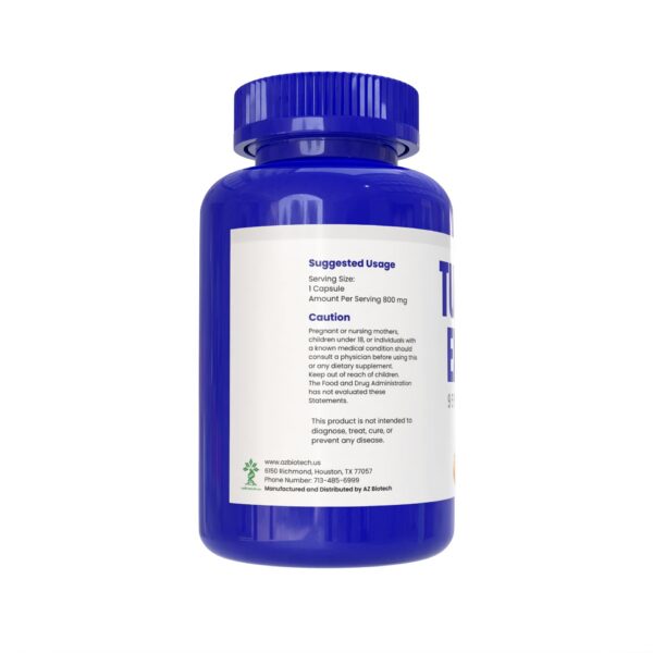 Version 1.0.0 Extracto puro de cúrcuma 95% curcumina cápsulas