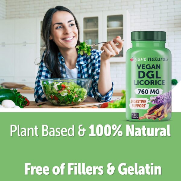 Extracto puro de raíz de regaliz Yuve DGL