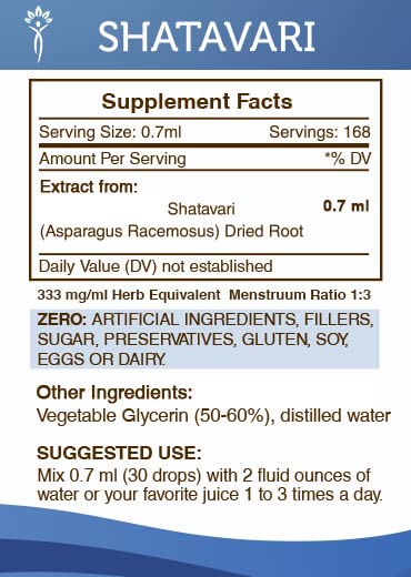 Extracto de raices secas Shatavari Secrets of the Tribe