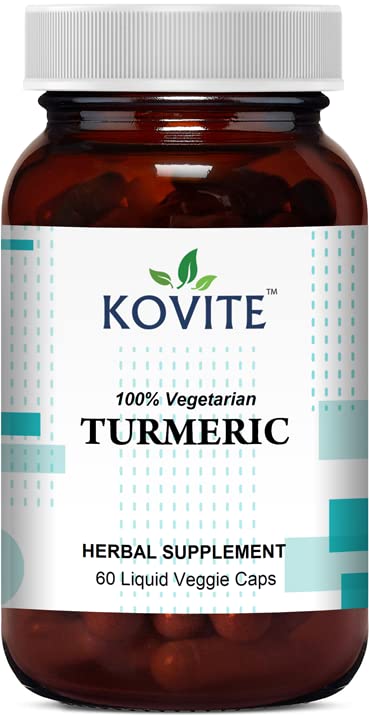 Extracto raíz de cúrcuma 550mg Kovite cápsulas vegetales líquidas