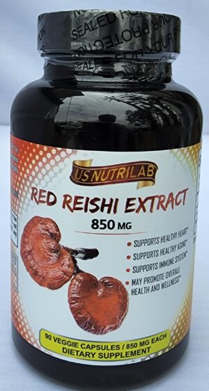 Extracto de Reishi Rojo LifeWell en cápsulas