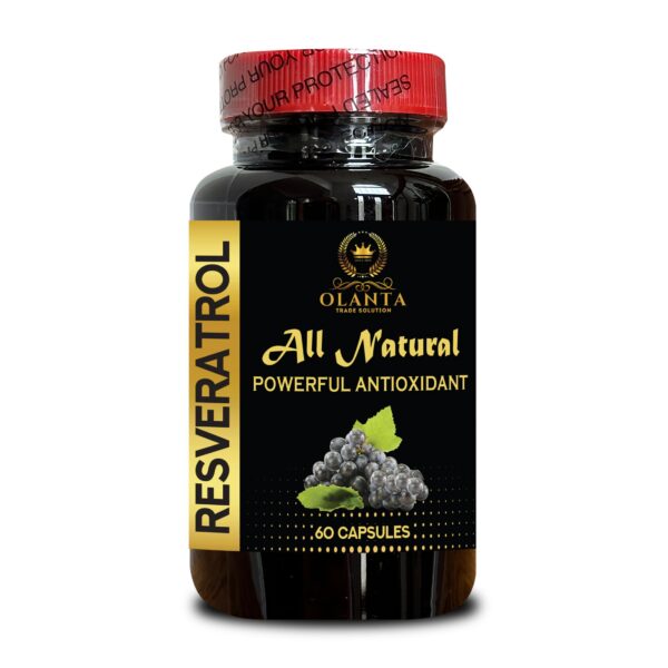 Version 1.0.0 Extracto de resveratrol antioxidante OLANTA 60 cápsulas