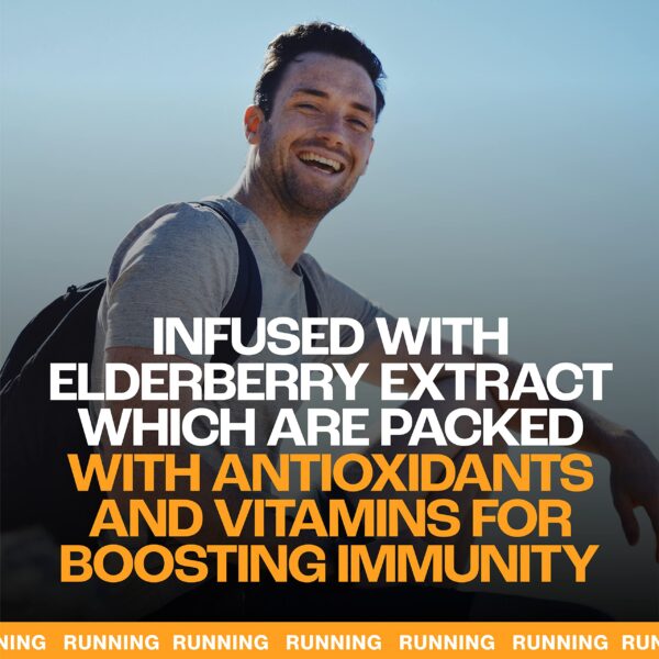 Version 1.0.0 Extracto de saúco y vitamina C en suero para bienestar y recuperación