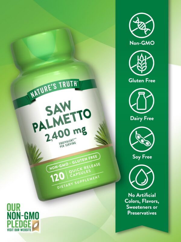 Extracto Saw Palmetto 2400mg Nature's Truth