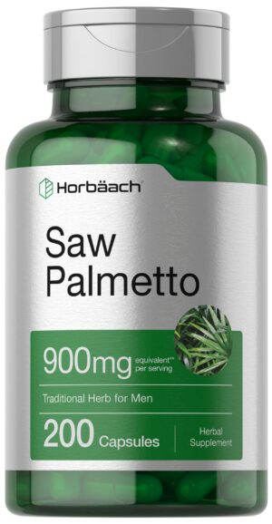 Extracto saw palmetto 900mg 200 cápsulas Horbäach