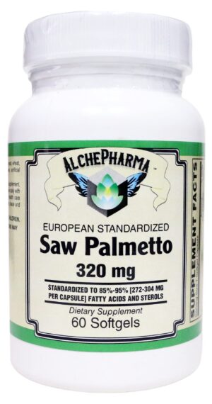 Extracto Saw Palmetto AlchePharma alta potencia 320 mg