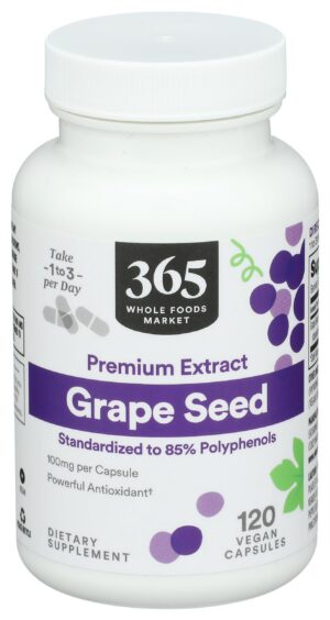 Version 1.0.0 Extracto de semilla de uva 120 capsulas Whole Foods Market