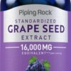Version 1.0.0 Extracto semilla de uva Piping Rock 16,000 mg 90 cápsulas sin gluten