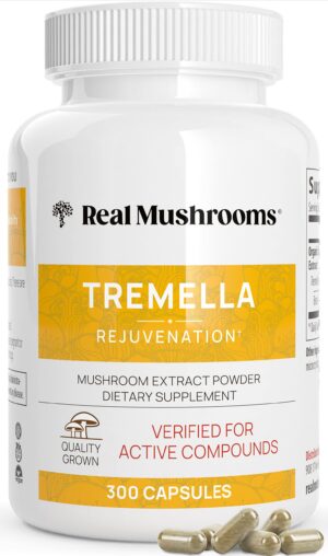 Extracto de setas Tremella Real Mushrooms apoyo inmunológico
